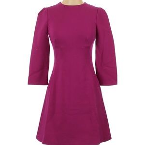 Brand New Dolce and Gabbana Pink Fusion Long Sleeve Dress